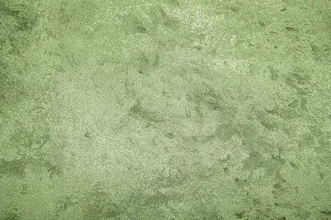 Texture of green decorative plaster or concrete. Stock Photos