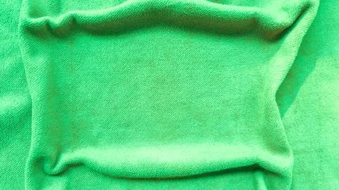 Texture of green fabric. abstract background Stock Photos