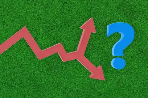 Texture of green grass Stock Illustration