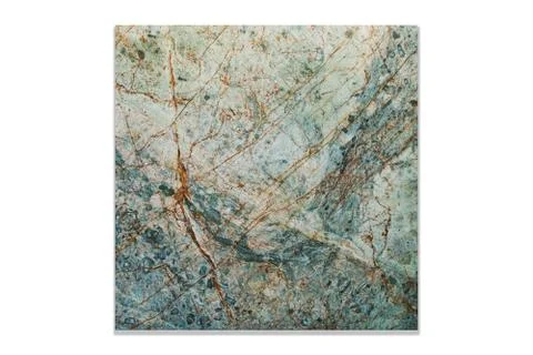 Texture of green marble, marble surface, building material. Stock Photos