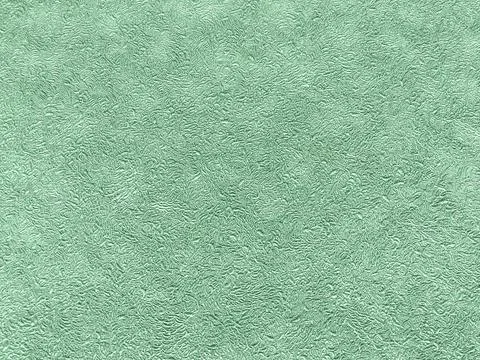 Texture of green wallpaper with a pattern Stock Photos
