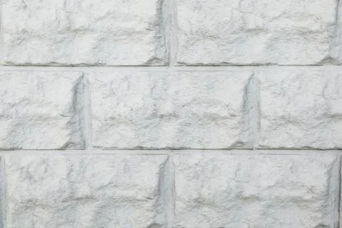Texture of grey brick wall as background 스톡 사진