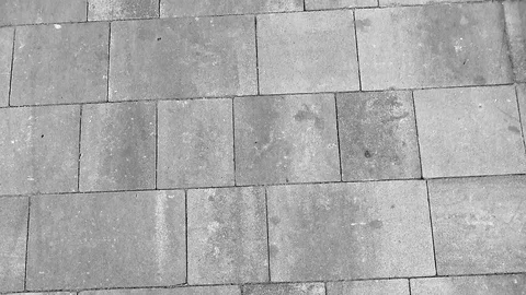 Texture of grey slabs of different sizes Stock Footage 112734426