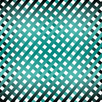 Texture grid abstract background blue green seamless pattern Stock Illustration
