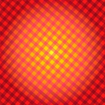 Texture grid abstract background orange seamless pattern Stock Illustration