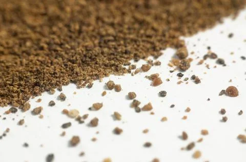 The texture of ground black pepper Stock Photos