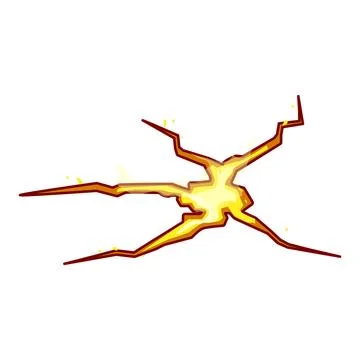 Texture ground crack cartoon vector illustration イラスト素材