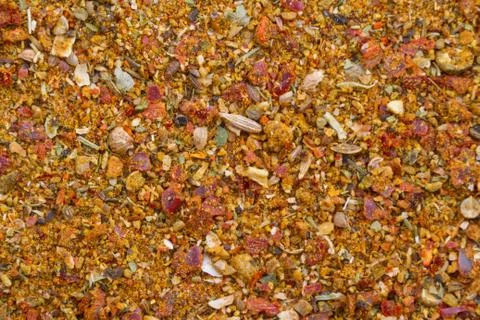 Texture of ground spices Stock Photos
