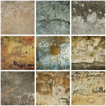 Texture grunge collection Photos