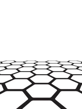 Texture of honeycomb Stock Illustration