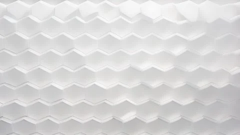 Texture of a honeycomb patterned opaque plastic, with a series of hexagons Video stock 253927882