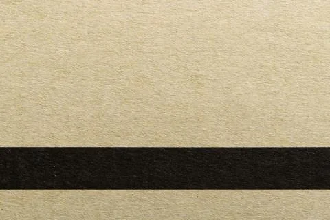 Texture of horizontal black line on brown cover paper, abstract pattern Stock Photos