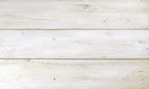 Texture of horizontal white painted boards.Top view.Free space for design Stock Photos