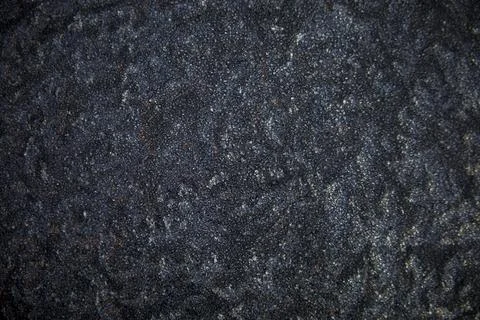 Texture of ice crystals on a black background Stock Photos