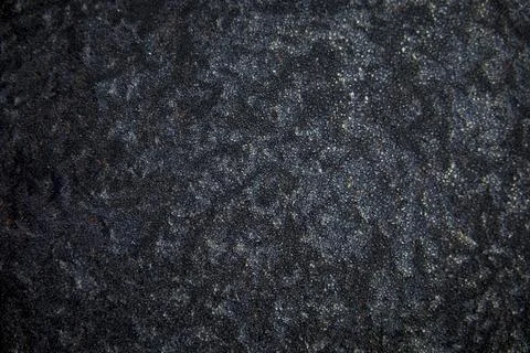 Texture of ice crystals on a black background Stock Photos