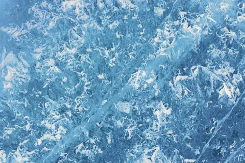 Texture of ice Foto stock