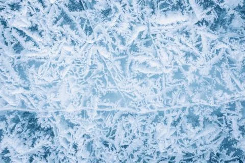 Texture of ice Foto stock