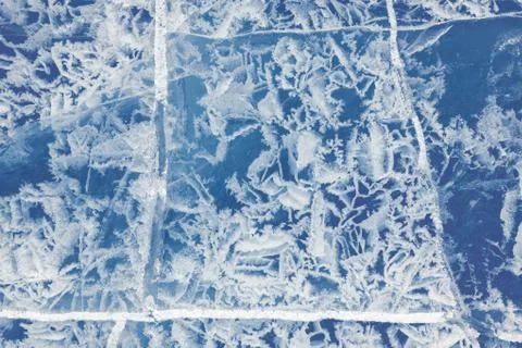 Texture of ice Foto stock