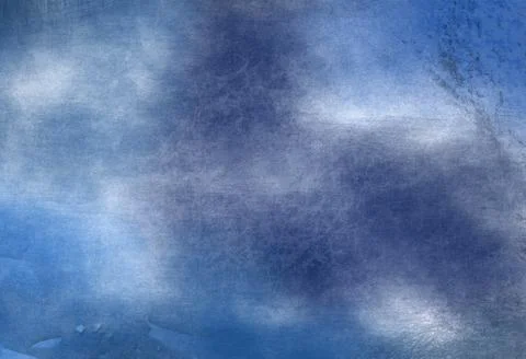 Texture illustration of a blue cold background with patterns Stock Illustration
