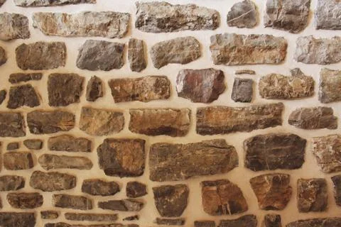 Texture interior decorative wall approximation Stock Photos