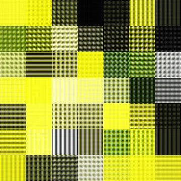 Texture of intertwined square shapes with different textures texture of in... Foto stock