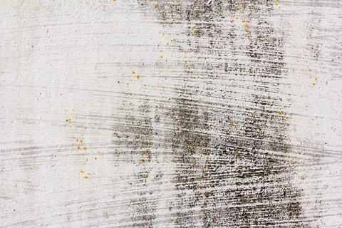 The texture of an iron sheet painted with paint that is subject to corrosion. Foto stock