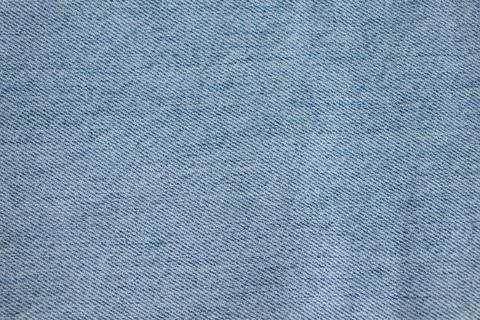Texture of jeans fabrics of three types Stock Photos
