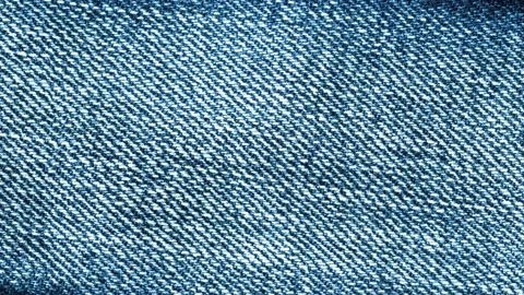 Texture Jeans stop motion video. 4k stock clip with fabric animation. A textile Stock Footage 221111802