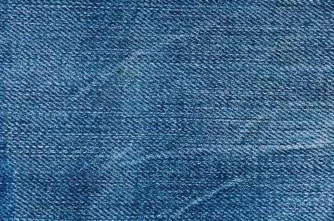 The texture of jeans, top view. Stock Photos