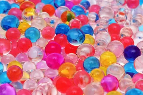 Texture jelly balls Stock Photos