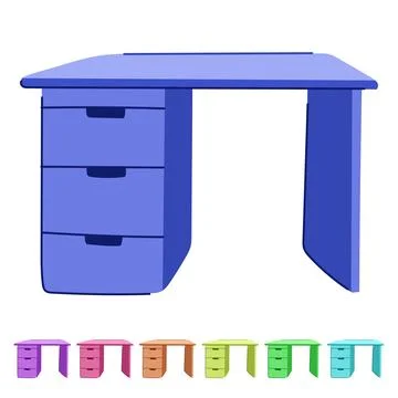 Texture kid table vector cartoon graphic Stock Illustration