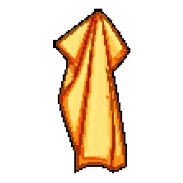 Texture kitchen towel pixel art vector illustration Stock Illustration