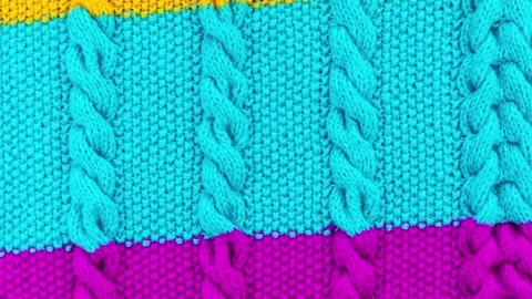 The texture of the knit Stock Footage 182770160