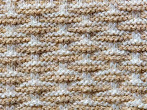 Texture of the knitted fabric as a background Stock-Fotos