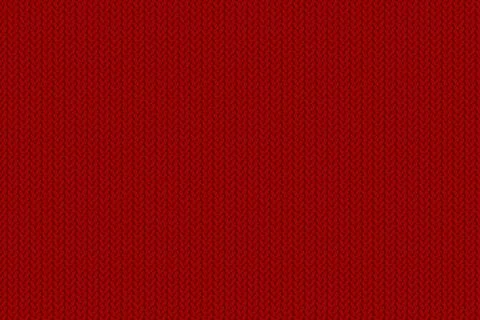 Texture of knitted fabric. Cozy red knitting pattern Stock Illustration
