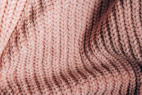 The texture of the knitted fabric Stock Photos
