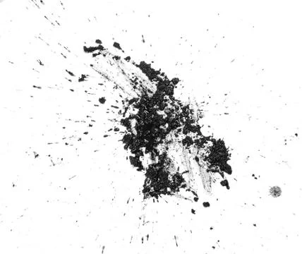 Texture land in white background Stock Photos