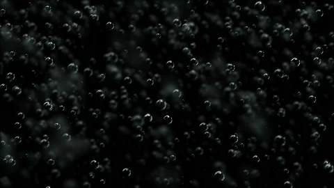 The texture of a large cluster of transparent bubbles. Celebration and party Stock Footage 115973151