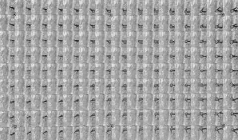 Texture of a large number of LEDs. Close up 스톡 사진