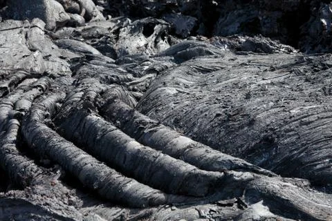 Texture of a lava Stock Photos