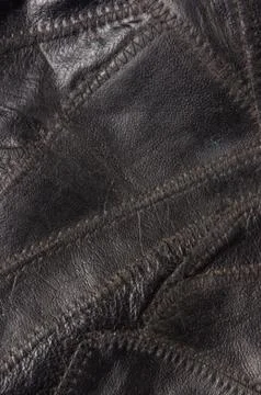 Texture on the leather hand bag Photos