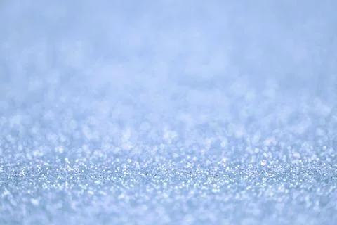 Texture of light blue silver glitter dust surface, luxury background with bok Stock Photos