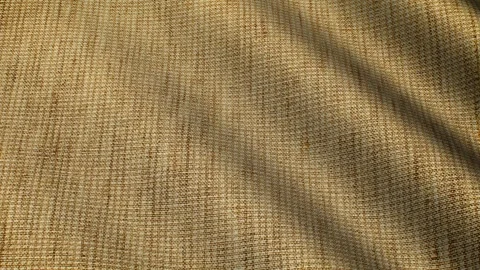 Texture of Light Brown Linen, Waves, Background, Unique Design, Exclusive Stock Footage 302182173