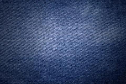 Texture of light denim closeup Stock Photos