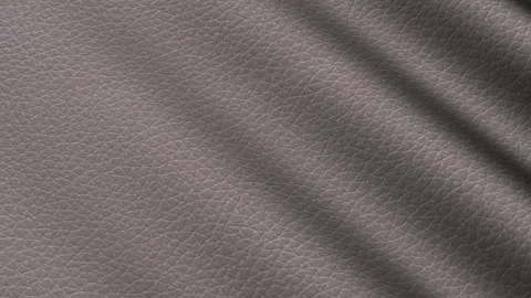 Texture of Light Gray Leather, Waves, Background, Unique Design, Exclusive Stock Footage 302182911