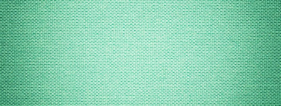 Texture light mint textile material background, macro weave pattern. Struct.. 스톡 사진