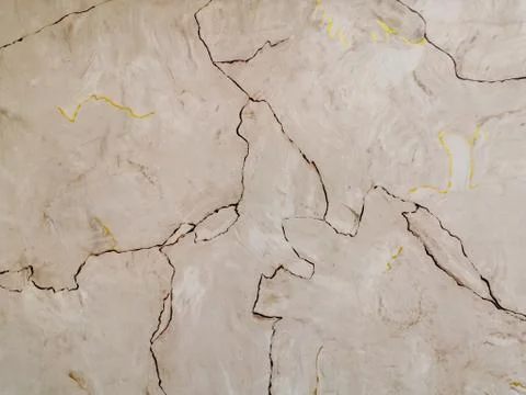 Texture of light stone wall with patterns background Stock Photos