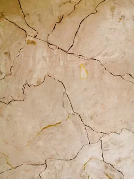 Texture of light stone wall with patterns background Stock Photos