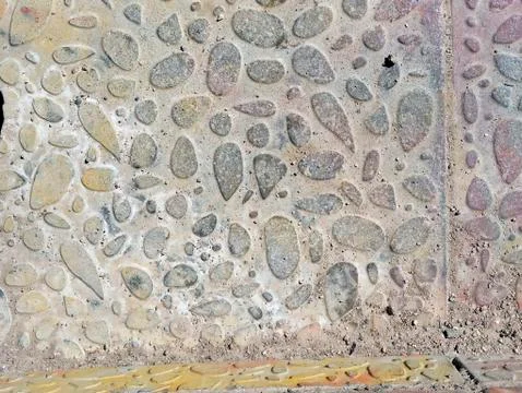 Texture of a light stone wall Stock Photos