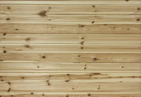 Texture lining made of wood, wall decoration in the interior Stock Photos